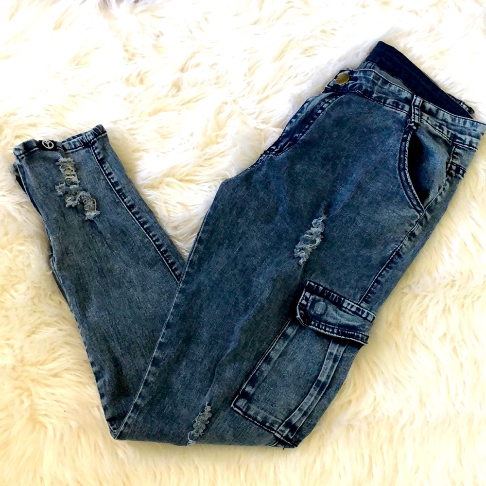 Men’s vintage retro jeans